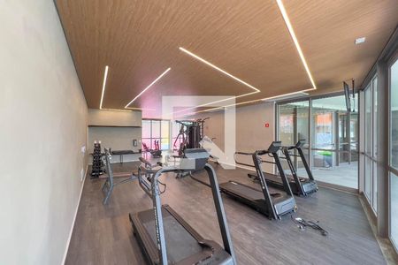 Studio para alugar com 33m², 1 quarto e sem vaga Studio para alugar com 33m², 1 quarto e sem vagaAcademia