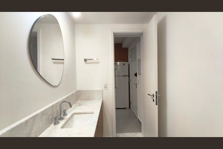 Studio para alugar com 33m², 1 quarto e sem vaga Studio para alugar com 33m², 1 quarto e sem vagaBanheiro