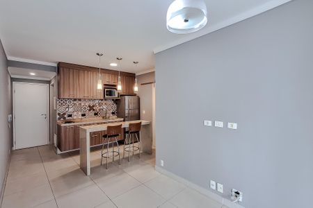 Sala de apartamento para alugar com 1 quarto, 42m² em Paraíso, São Paulo