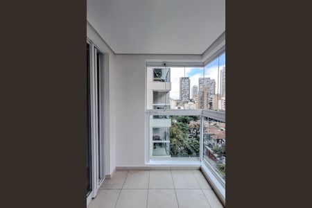 Varanda da Sala de apartamento para alugar com 1 quarto, 42m² em Paraíso, São Paulo