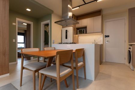 Apartamento à venda com 62m², 2 quartos e 1 vagaCozinha Americana