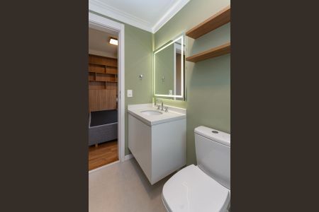 Apartamento à venda com 62m², 2 quartos e 1 vagaBanheiro do quarto 2 Suíte