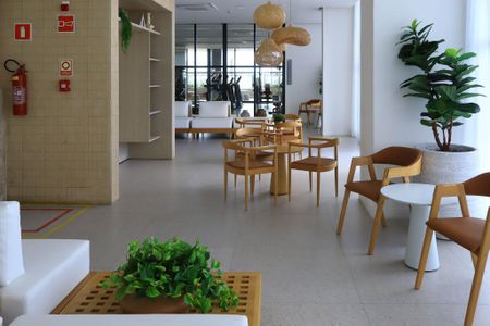 Apartamento para alugar com 39m², 1 quarto e 1 vaga
