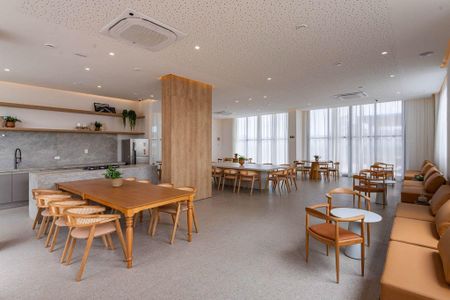 Apartamento para alugar com 39m², 1 quarto e 1 vaga