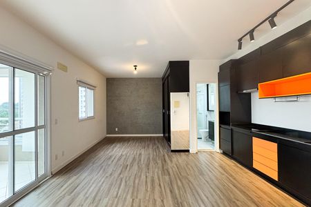 Sala de apartamento à venda com 1 quarto, 42m² em Jardim do Mar, São Bernardo do Campo