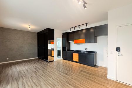 Sala de apartamento à venda com 1 quarto, 42m² em Jardim do Mar, São Bernardo do Campo