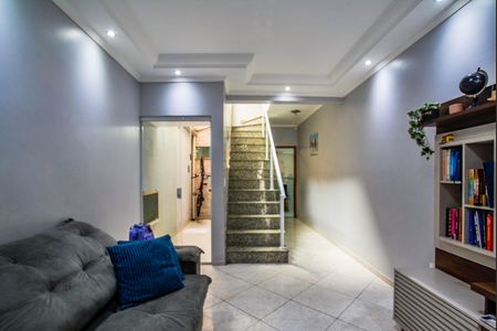 Sala de casa à venda com 3 quartos, 112m² em Vila Curuçá, Santo André