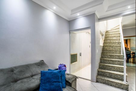 Sala de casa à venda com 3 quartos, 112m² em Vila Curuçá, Santo André