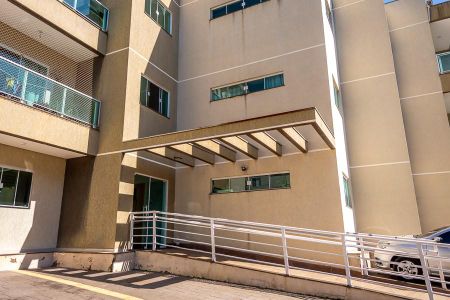 Área Comum-Entrada do bloco de apartamento para alugar com 3 quartos, 86m² em Parque Residencial Jaguari, Americana