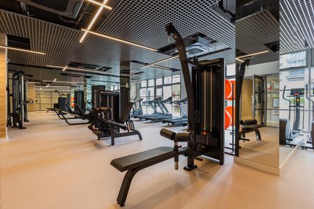 Studio para alugar com 26m², 1 quarto e sem vagaAcademia