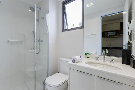 Studio para alugar com 26m², 1 quarto e sem vagaBanheiro