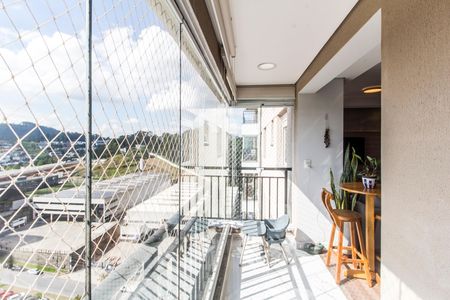 Varanda gourmet de apartamento para alugar com 1 quarto, 83m² em Centro Comercial Jubran, Barueri