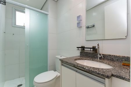Apartamento para alugar com 49m², 2 quartos e 1 vaga Apartamento para alugar com 49m², 2 quartos e 1 vagaBanheiro do quarto 1 Suíte