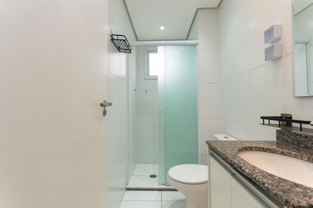 Apartamento para alugar com 49m², 2 quartos e 1 vaga Apartamento para alugar com 49m², 2 quartos e 1 vagaBanheiro do quarto 1 Suíte