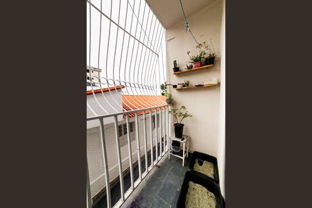 Varanda da Sala de apartamento à venda com 3 quartos, 62m² em Lagoinha, Belo Horizonte