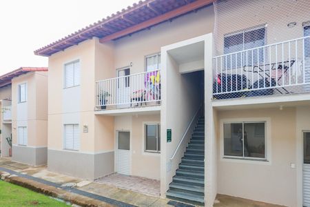 Fachada do bloco de casa de condomínio para alugar com 2 quartos, 56m² em Condominio Vic Pisa, Indaiatuba