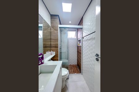 Apartamento à venda com 102m², 3 quartos e 2 vagasBanheiro da Suíte
