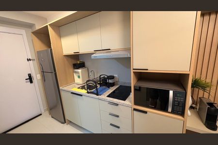 Cozinha de kitnet/studio para alugar com 1 quarto, 29m² em Planalto Paulista, São Paulo