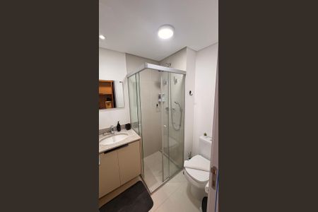 Studio para alugar com 29m², 1 quarto e sem vaga Studio para alugar com 29m², 1 quarto e sem vagaBanheiro