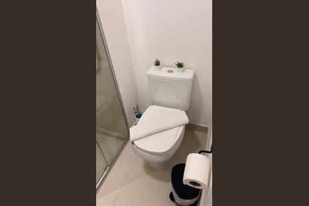 Studio para alugar com 29m², 1 quarto e sem vaga Studio para alugar com 29m², 1 quarto e sem vagaBanheiro