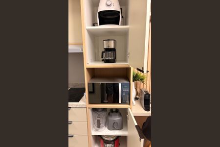 Cozinha de kitnet/studio para alugar com 1 quarto, 29m² em Planalto Paulista, São Paulo