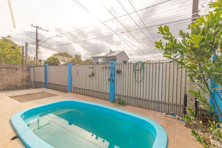 Vista da Sala/Cozinha de casa à venda com 2 quartos, 90m² em São José, Canoas