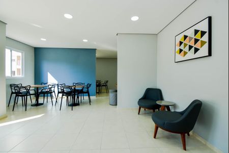 Apartamento à venda com 49m², 2 quartos e 1 vagaÁrea comum - Salão de festas