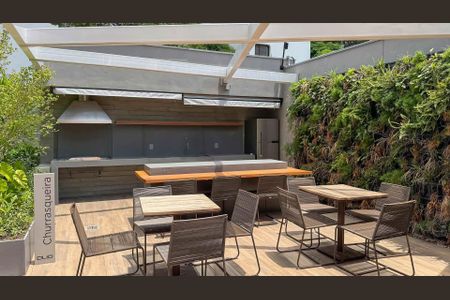 Studio à venda com 30m², 1 quarto e sem vaga Studio à venda com 30m², 1 quarto e sem vagaÁrea comum - Churrasqueira