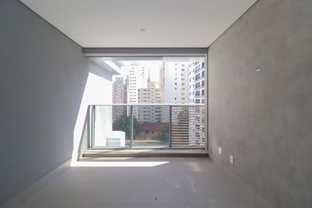 Varanda de kitnet/studio à venda com 1 quarto, 30m² em Jardim Paulista, São Paulo