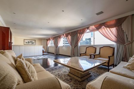 Sala de apartamento para alugar com 4 quartos, 296m² em Paraíso, São Paulo