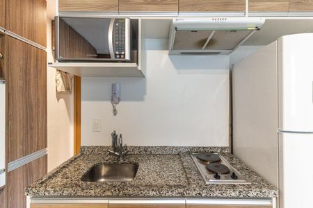 Studio à venda com 20m², 1 quarto e sem vagaCozinha