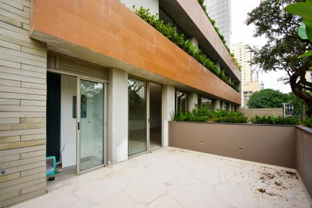 varanda sala e cozinha de apartamento à venda com 2 quartos, 121m² em Vila Madalena, São Paulo