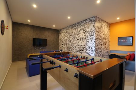 Apartamento à venda com 42m², 2 quartos e sem vagaSalão de jogos
