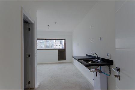 Cozinha de kitnet/studio à venda com 1 quarto, 24m² em Vila Mariana, São Paulo