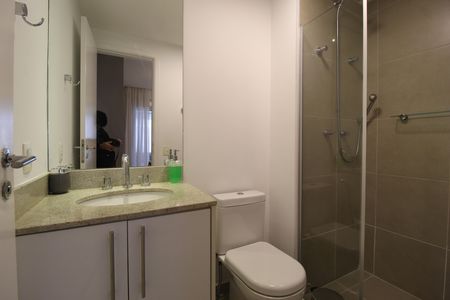 Apartamento para alugar com 54m², 1 quarto e 1 vagaBanheiro da Suíte