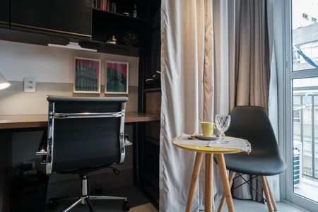 Sala de apartamento à venda com 1 quarto, 18m² em Bela Vista, São Paulo