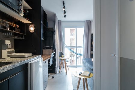 Apartamento à venda com 18m², 1 quarto e sem vaga Apartamento à venda com 18m², 1 quarto e sem vagaCozinha