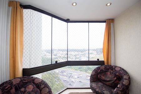 Varanda da Sala de apartamento para alugar com 2 quartos, 68m² em Jardim Iris, São Paulo