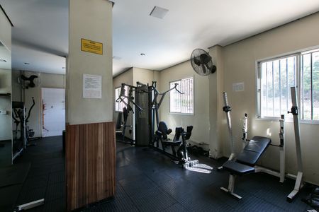 Apartamento para alugar com 57m², 2 quartos e 2 vagas Apartamento para alugar com 57m², 2 quartos e 2 vagasÁrea comum - Academia