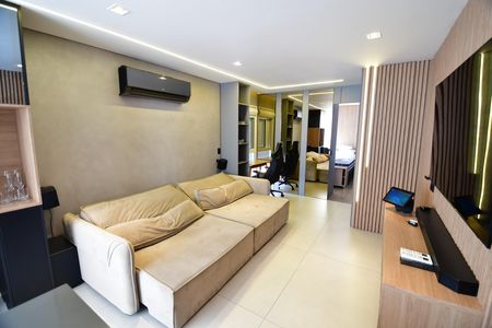 Sala de apartamento para alugar com 1 quarto, 51m² em Cambuí, Campinas