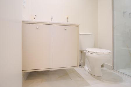 Apartamento à venda com 109m², 3 quartos e 2 vagasBanheiro da Suíte 3