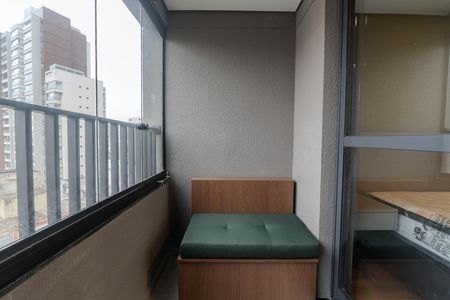 Sacada de kitnet/studio para alugar com 1 quarto, 21m² em Bela Vista, São Paulo