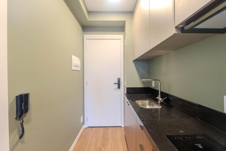 Studio para alugar com 21m², 1 quarto e sem vaga Studio para alugar com 21m², 1 quarto e sem vagaCozinha