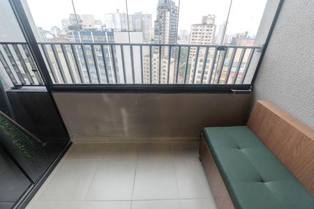 Sacada de kitnet/studio para alugar com 1 quarto, 21m² em Bela Vista, São Paulo