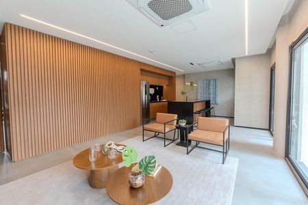 Apartamento para alugar com 21m², 1 quarto e sem vaga Apartamento para alugar com 21m², 1 quarto e sem vagaÁrea comum - Salão de festas