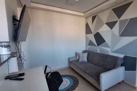 Sala  de apartamento para alugar com 2 quartos, 45m² em Parque Sao Vicente, Santo André