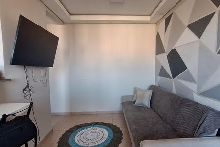 Sala  de apartamento para alugar com 2 quartos, 45m² em Parque Sao Vicente, Santo André