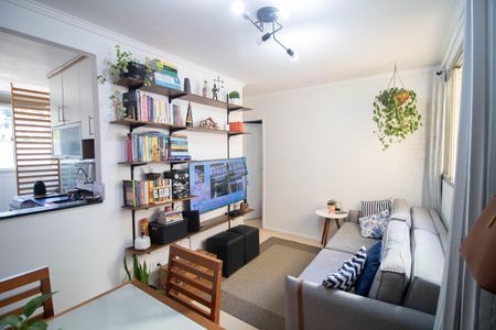 SALA de apartamento para alugar com 2 quartos, 44m² em Vila Amalia (zona Norte), São Paulo