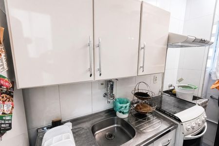Cozinha de kitnet/studio à venda com 1 quarto, 40m² em Bela Vista, São Paulo