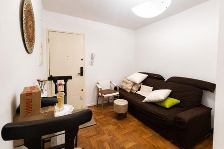 Studio à venda com 40m², 1 quarto e sem vagaSala